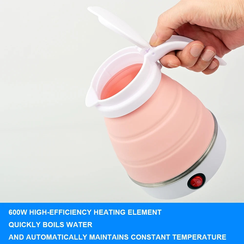 0.6L Mini Folding Kettle Portable Water Heater