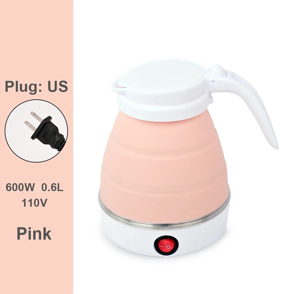 0.6L Mini Folding Kettle Portable Water Heater