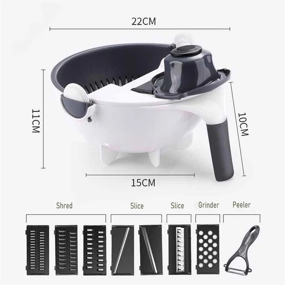 9 in 1 Vegetable Cutter Multi-Functional