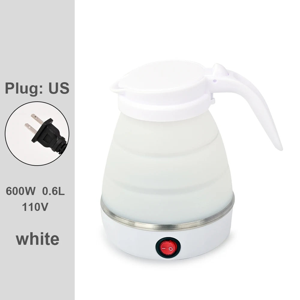 0.6L Mini Folding Kettle Portable Water Heater