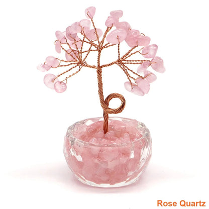Crystal Money Trees Home Decor
