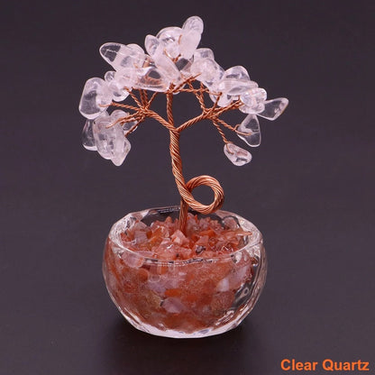 Crystal Money Trees Home Decor