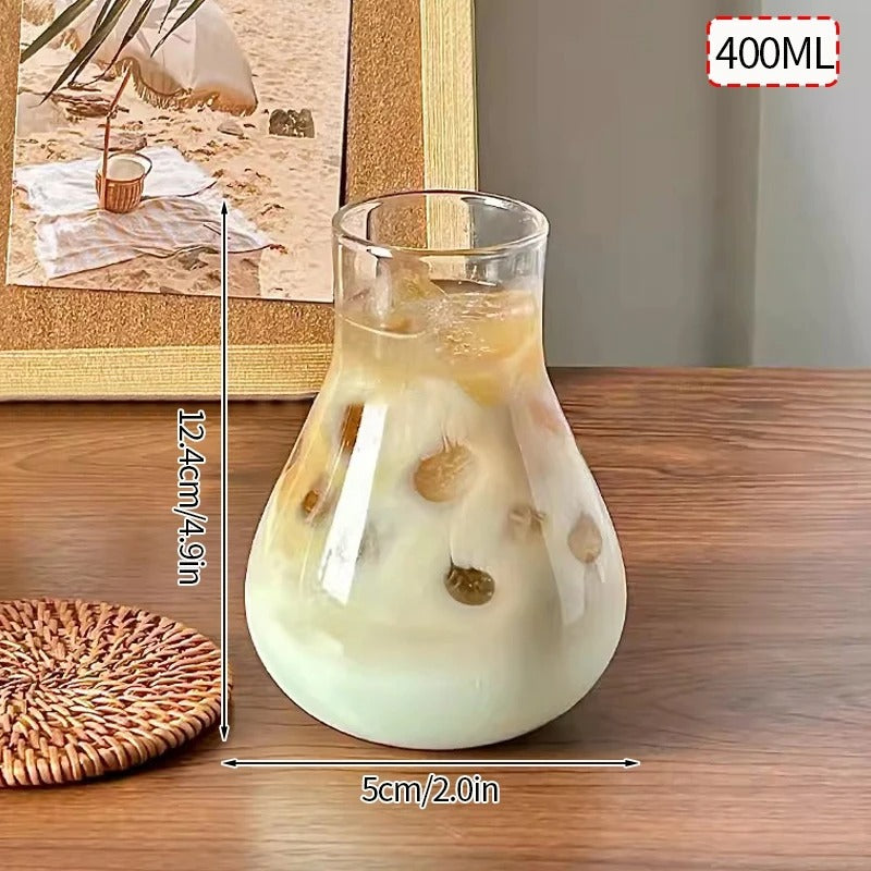 Transparent Glass Cup Exquisite Heat-resistant Tumbler