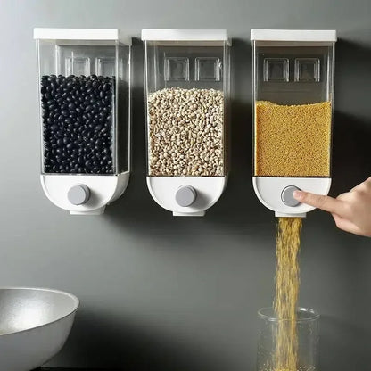 Wall Mounted Separate Beans Bucket