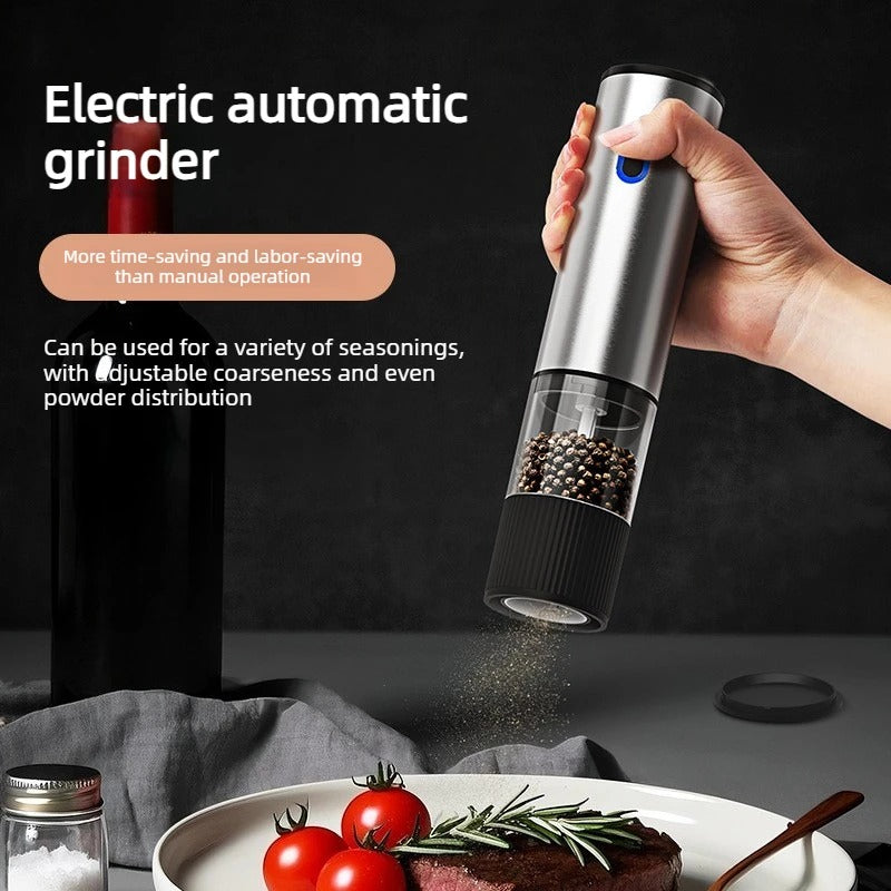 1 PC Automatic Electric Salt and Pepper Grinder