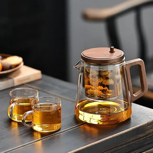 Glass Teapot Heat Resistant 650ML
