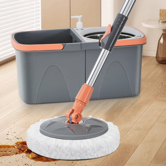 4-piece Set Spin Mop
