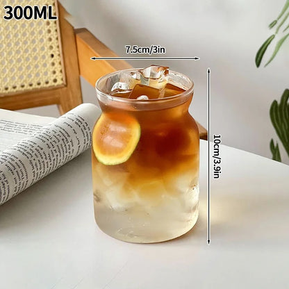 Transparent Glass Cup Exquisite Heat-resistant Tumbler