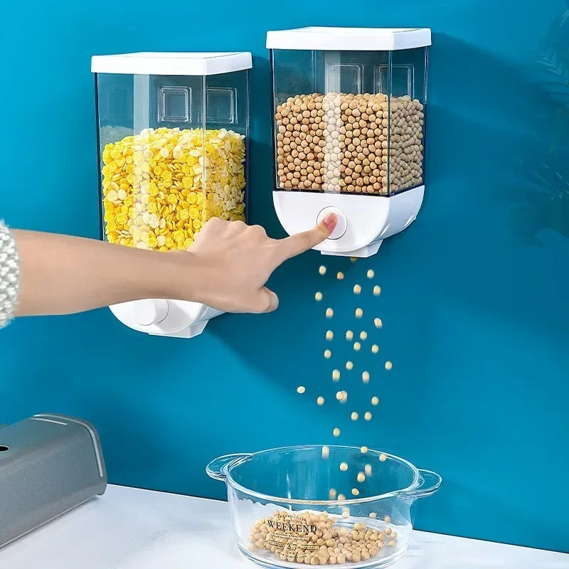 Wall Mounted Separate Beans Bucket