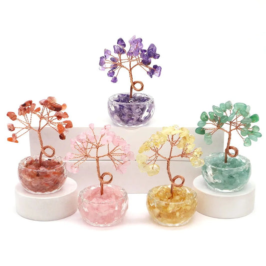 Crystal Money Trees Home Decor