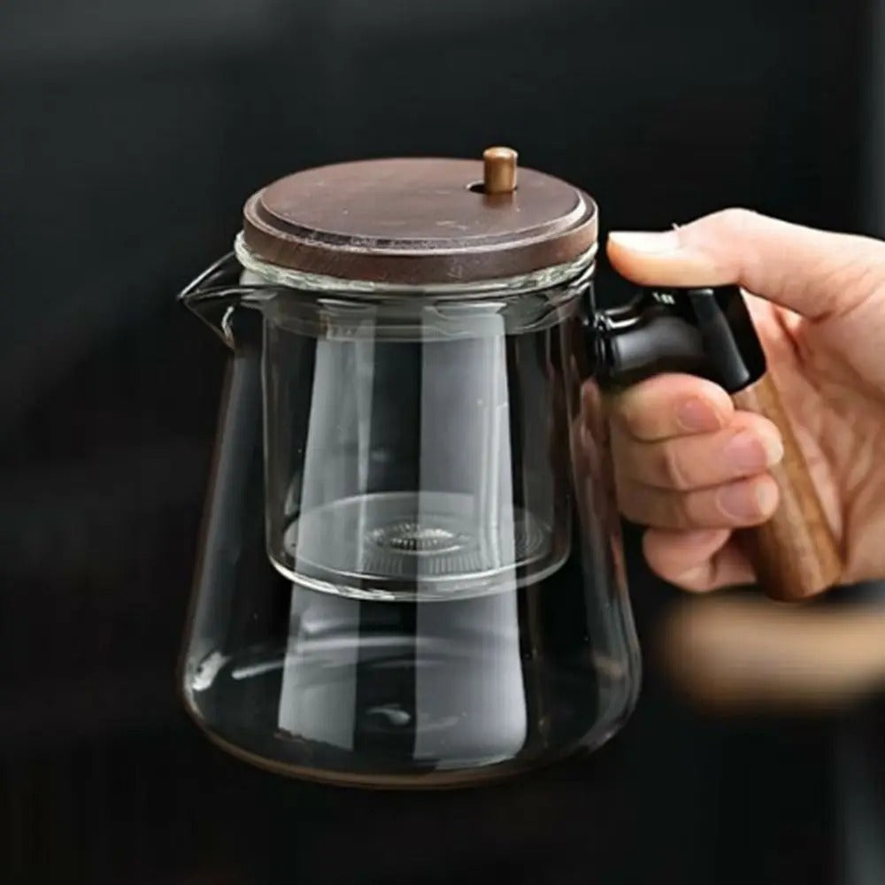 Glass Teapot Heat Resistant 650ML