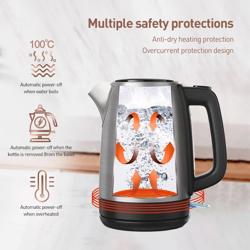 Philips electric kettle|304 edible grade stainless steel