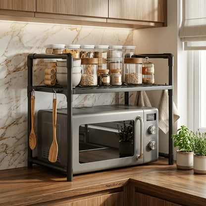 1 PCS Single-Layer Microwave Oven Rack