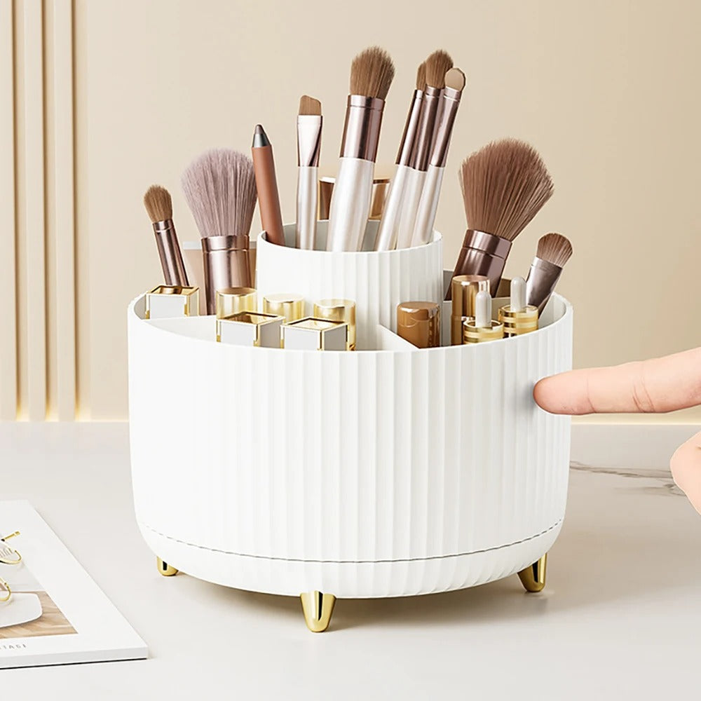 360 Rotating Makeup Desktop Cosmetic Organizer