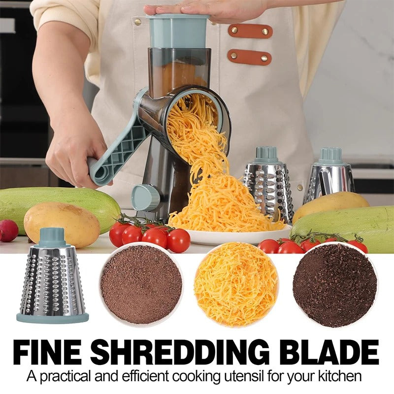 3 in 1 Rotary Vegetable Shredder