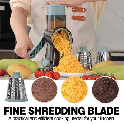 3 in 1 Rotary Vegetable Shredder