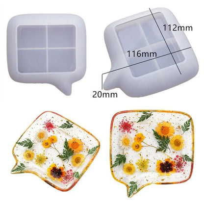 DIY Crystal Silicone Resin Mold