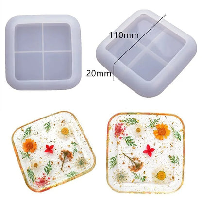 DIY Crystal Silicone Resin Mold