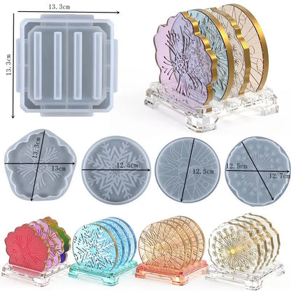 DIY Crystal Silicone Resin Mold