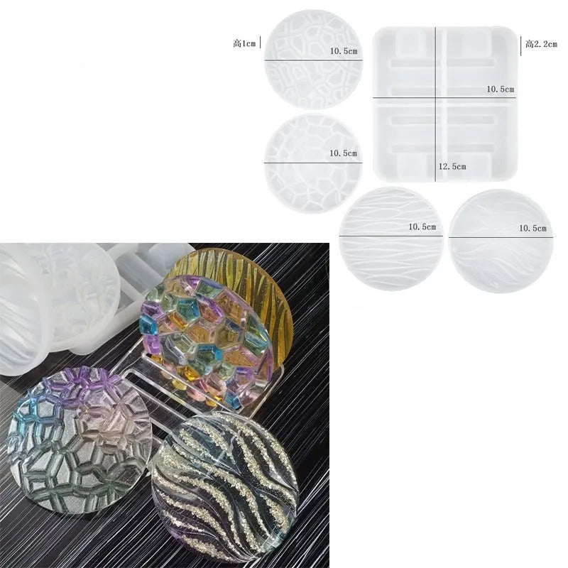 DIY Crystal Silicone Resin Mold