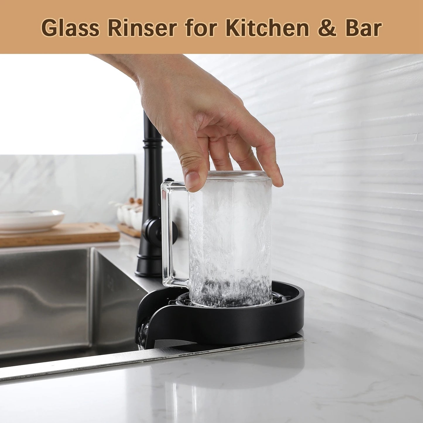 Glass Rinser for Kitchen