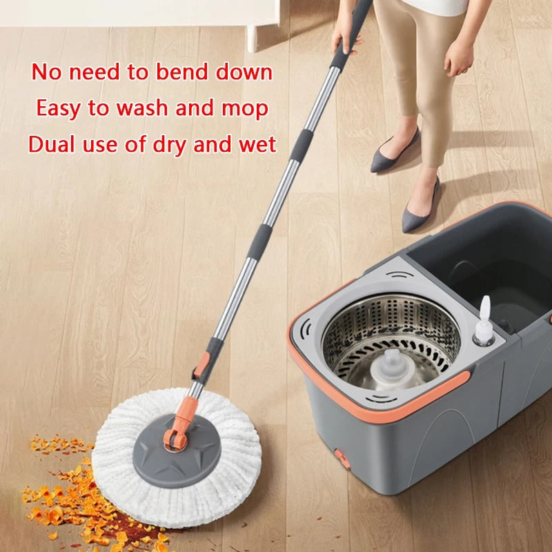 4-piece Set Spin Mop