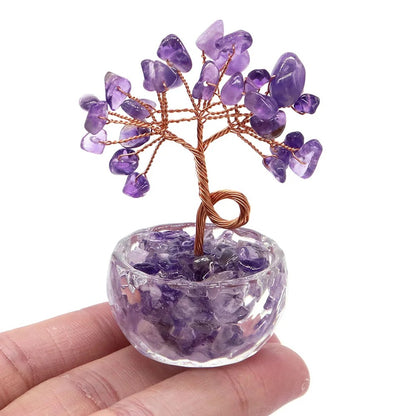 Crystal Money Trees Home Decor