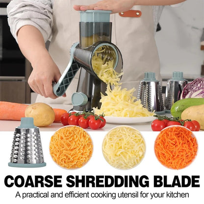 3 in 1 Rotary Vegetable Shredder
