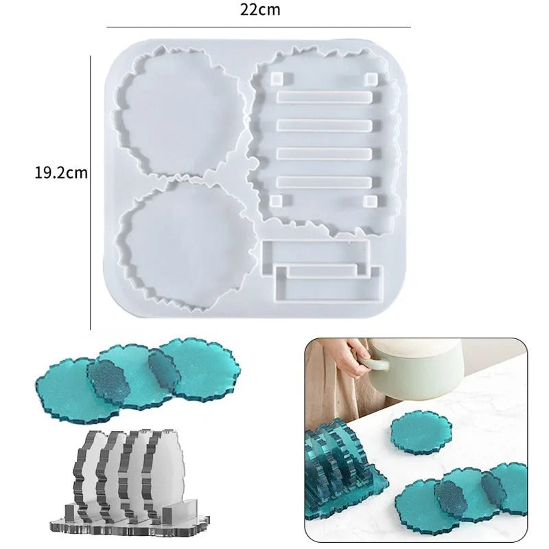 DIY Crystal Silicone Resin Mold