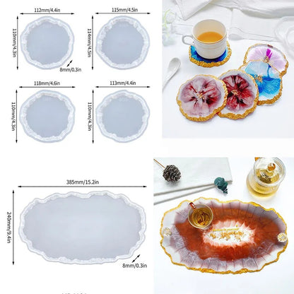 DIY Crystal Silicone Resin Mold