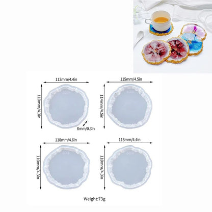 DIY Crystal Silicone Resin Mold