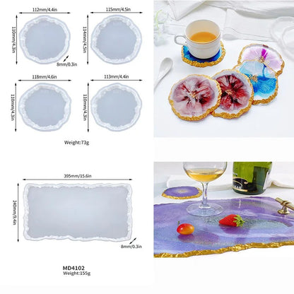 DIY Crystal Silicone Resin Mold