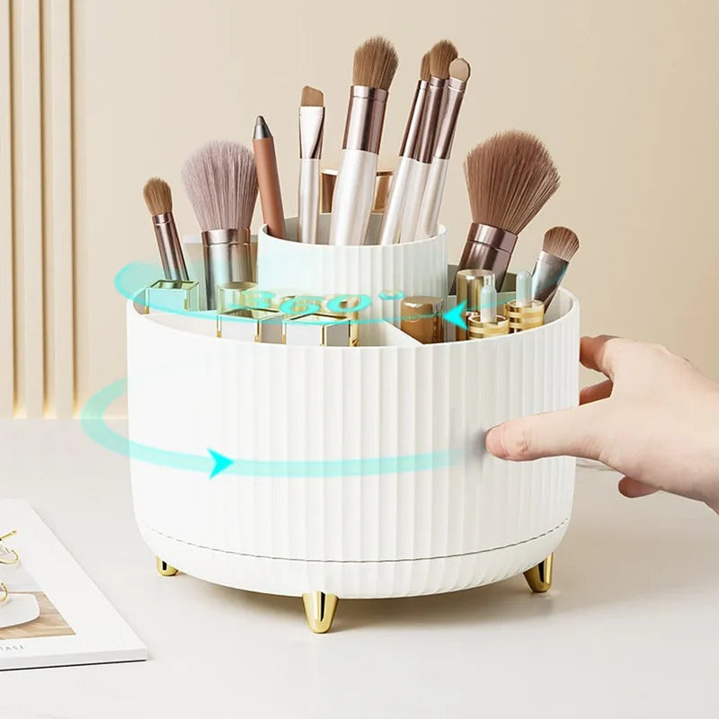 360 Rotating Makeup Desktop Cosmetic Organizer