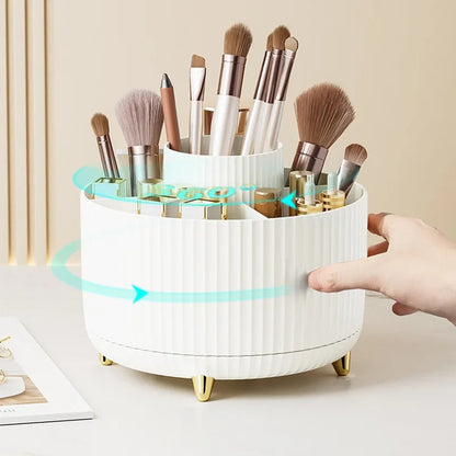 360 Rotating Makeup Desktop Cosmetic Organizer
