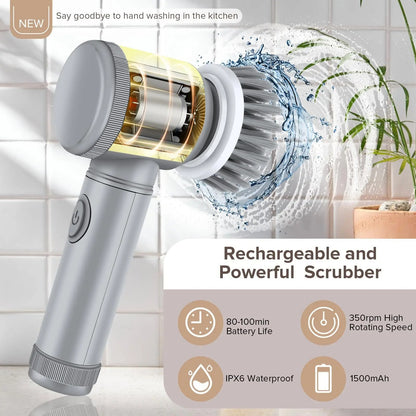 5 in 1 
Magic Brush Electric Rechargeable