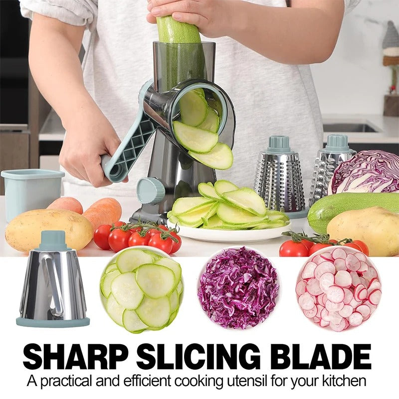 3 in 1 Rotary Vegetable Shredder