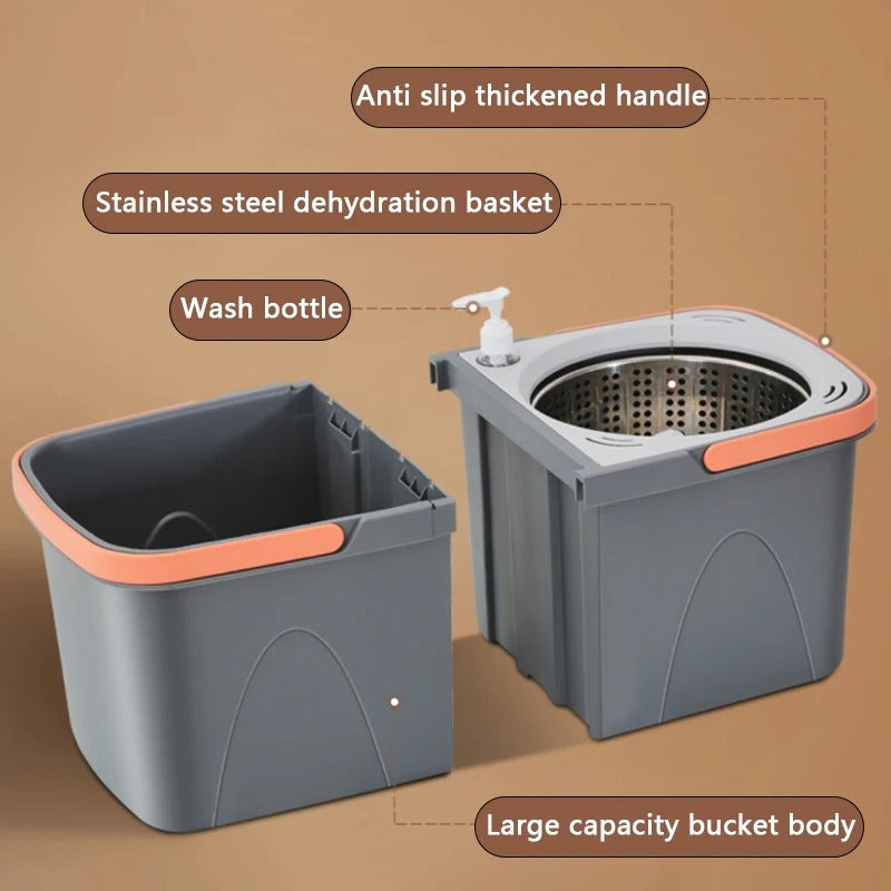 4-piece Set Spin Mop