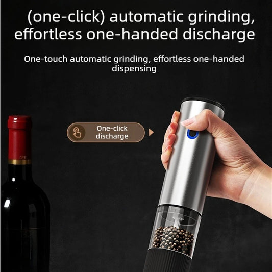 1 PC Automatic Electric Salt and Pepper Grinder