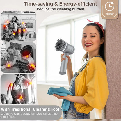 5 in 1 
Magic Brush Electric Rechargeable