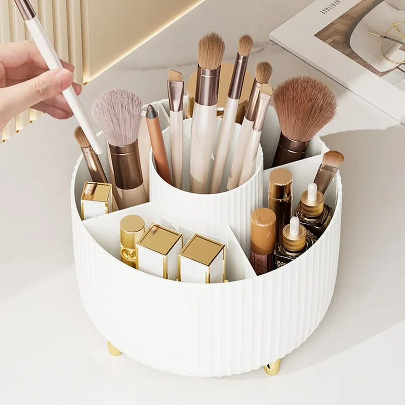 360 Rotating Makeup Desktop Cosmetic Organizer