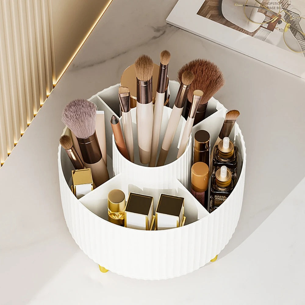 360 Rotating Makeup Desktop Cosmetic Organizer