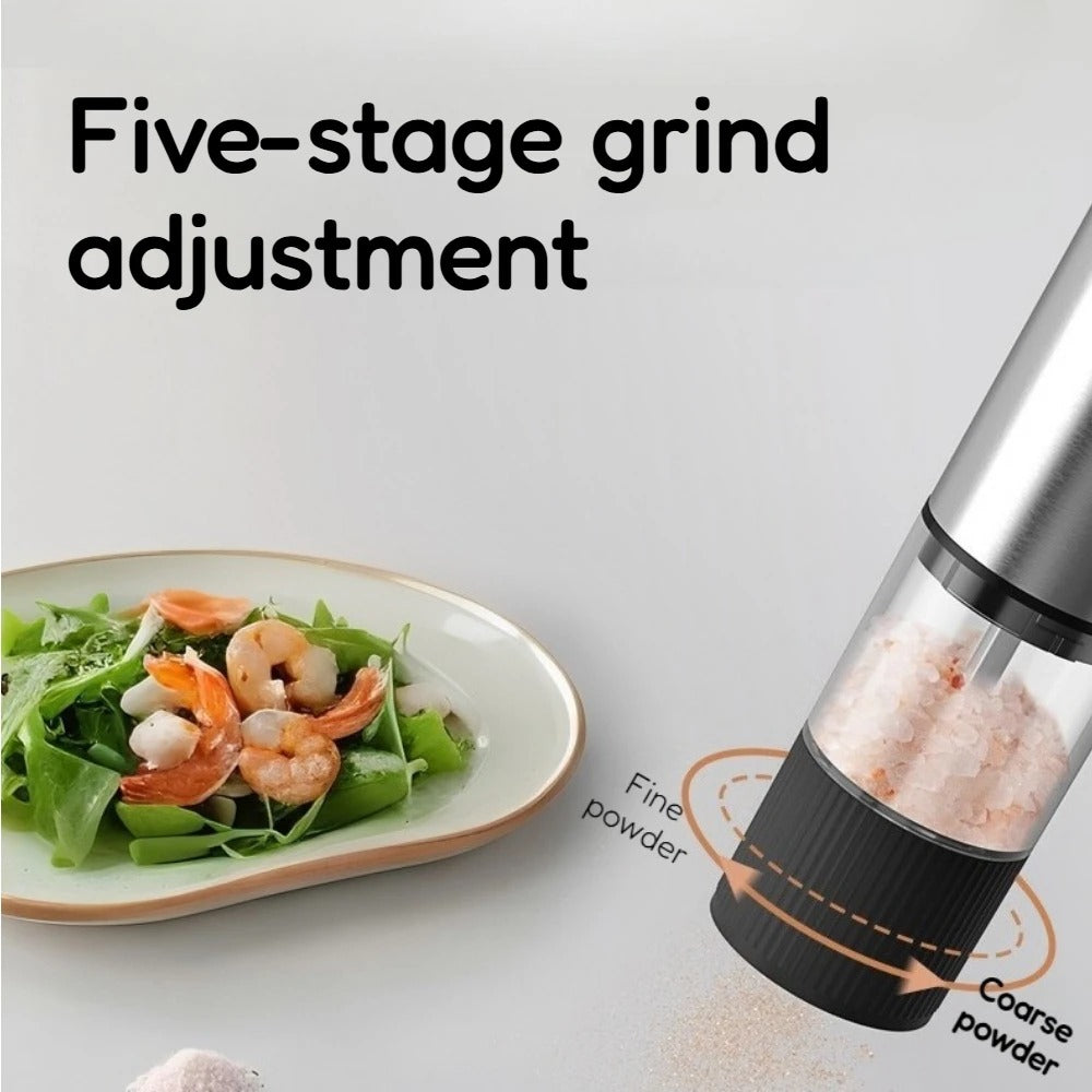 1 PC Automatic Electric Salt and Pepper Grinder