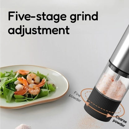 1 PC Automatic Electric Salt and Pepper Grinder