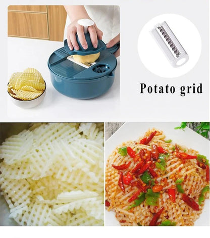 9 in 1 Vegetable Cutter Multi-Functional