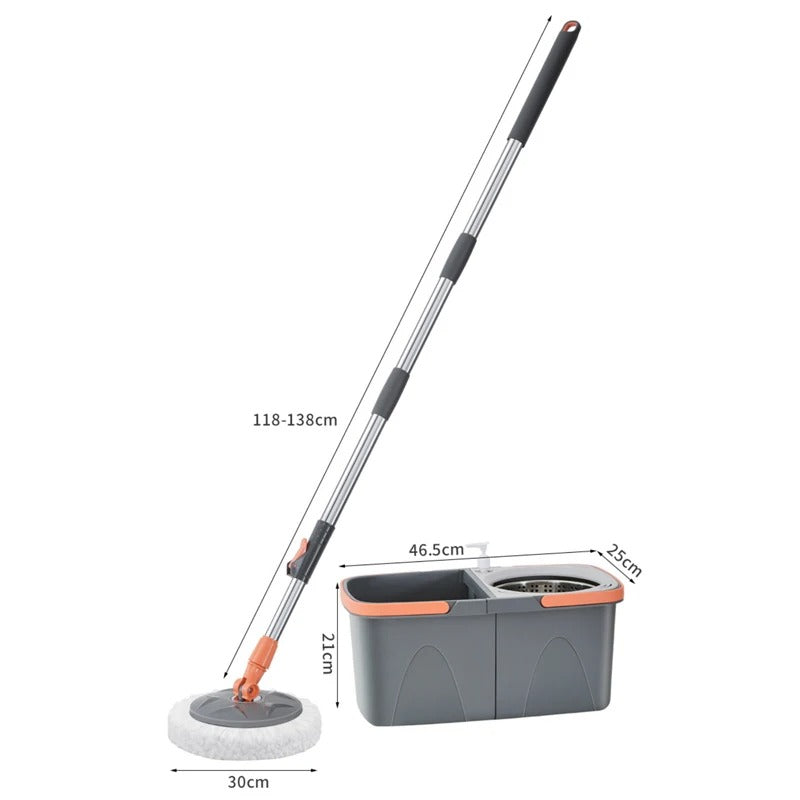 4-piece Set Spin Mop