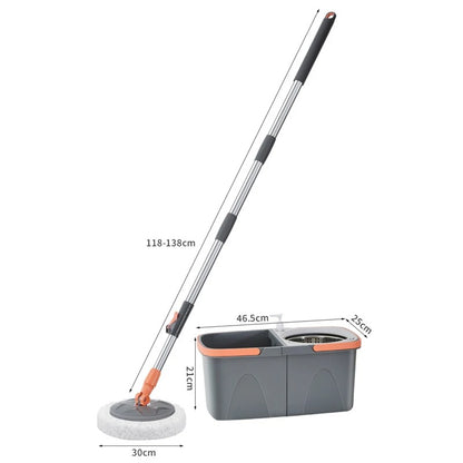 4-piece Set Spin Mop