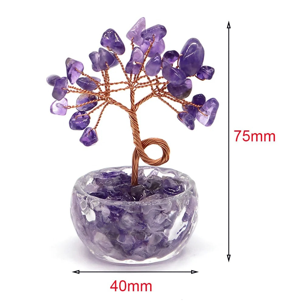 Crystal Money Trees Home Decor
