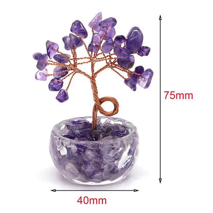 Crystal Money Trees Home Decor