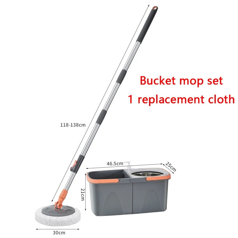 4-piece Set Spin Mop