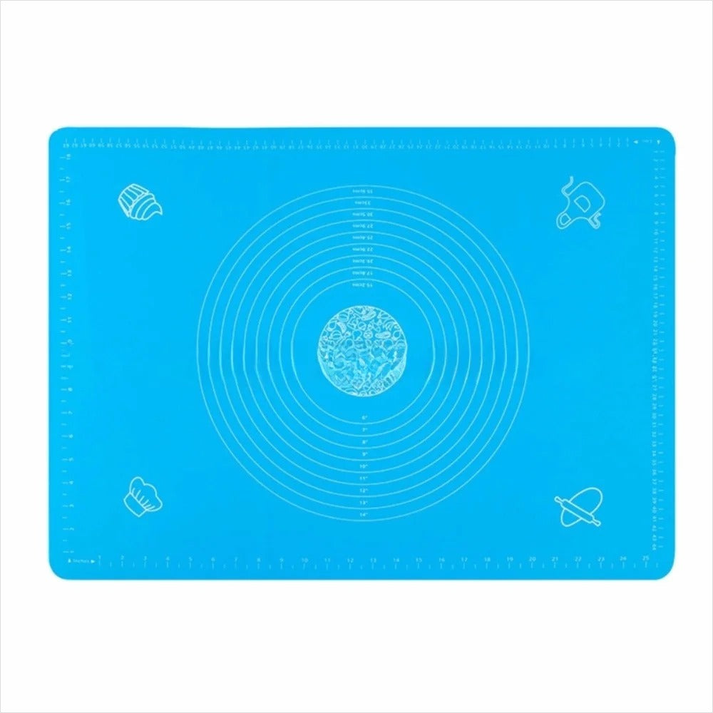 Extra Thick Silicone Dough Mat With Scales